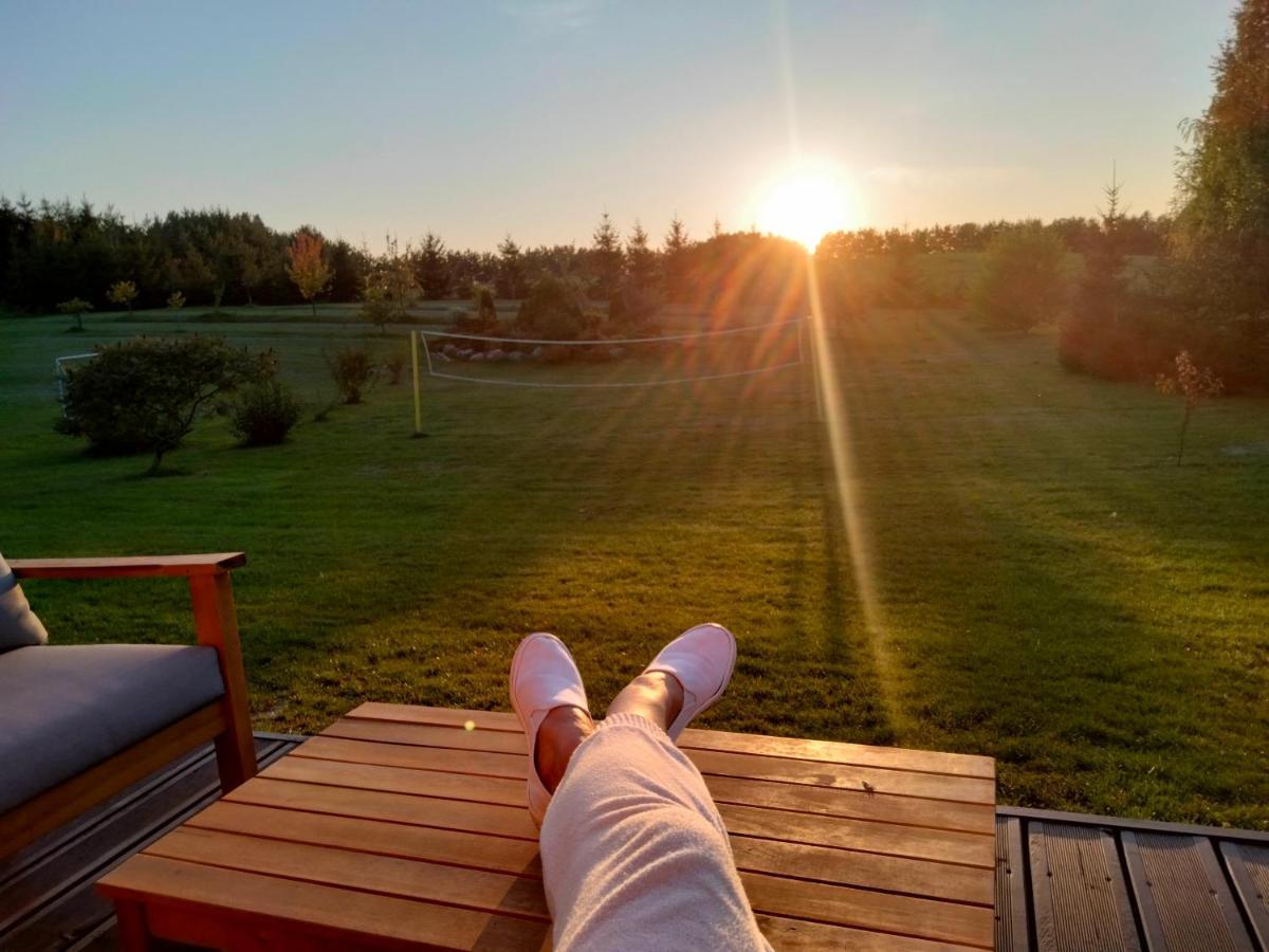 Wczasy Mazurskie - Domek Caloroczny Bez Mazury Moldzie Bagian luar foto