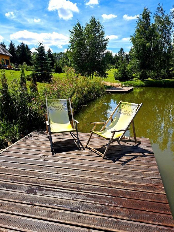 Wczasy Mazurskie - Domek Caloroczny Bez Mazury Moldzie Bagian luar foto