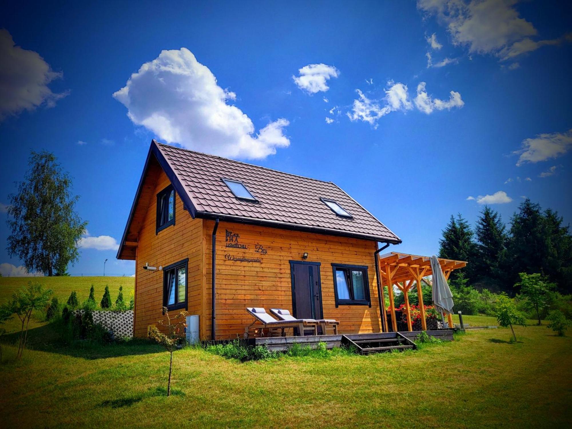 Wczasy Mazurskie - Domek Caloroczny Bez Mazury Moldzie Bagian luar foto